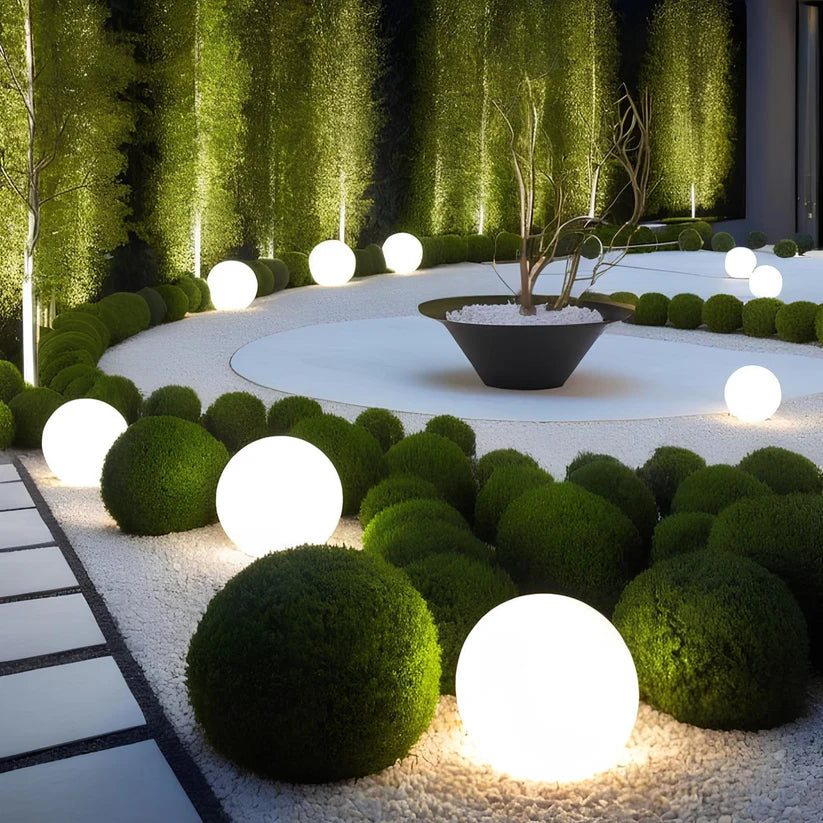 Spherical Garden Light