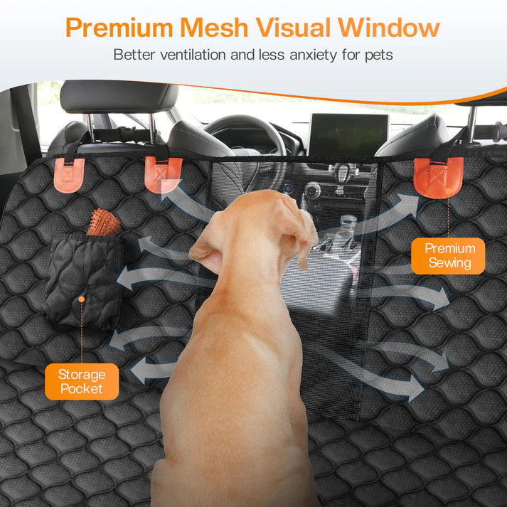 VibeNestStore™ Dog Car Seat Cover for Back Seat