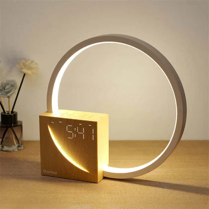 Touch Bedside Lamp & Alarm Clock | Unique Decor