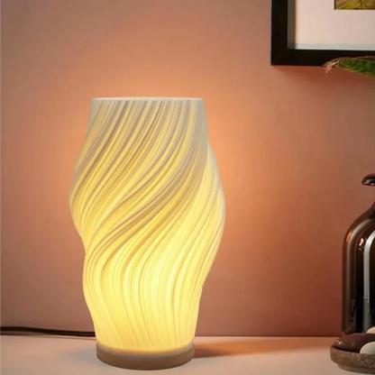 Serene Wavecrest Lamp